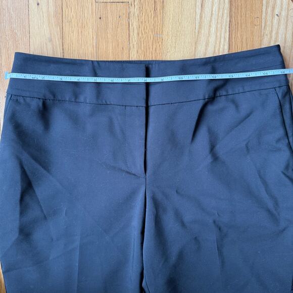Ann Taylor Curvy Black Straight Leg Trouser Pants Size 6 Career Professional - Picture 4 of 9